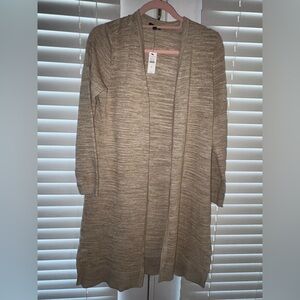 Talbots Beige Knit Cardigan